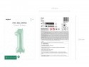 Ballon mylar Chiffre ''1''- 72cm - vert