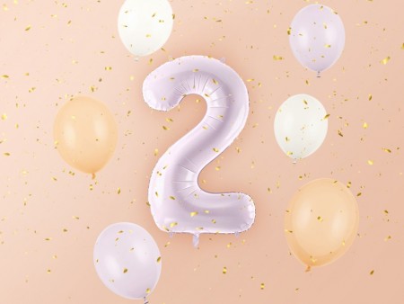 Ballon mylar Chiffre ''2''-...
