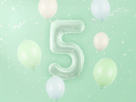 Ballon mylar Chiffre ''5''-...