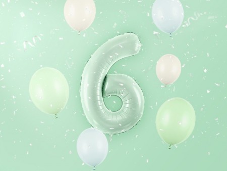 Ballon mylar Chiffre ''6''-...