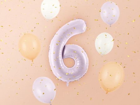 Ballon mylar Chiffre ''6''-...