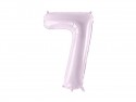 Ballon mylar Chiffre ''7''- 72cm - mauve
