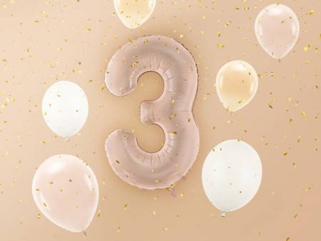 Ballon mylar Chiffre ''3''-...
