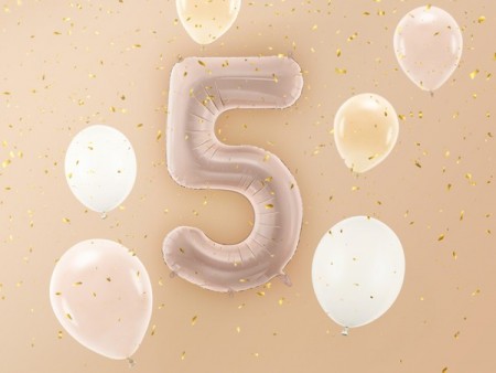 Ballon mylar Chiffre ''5''-...