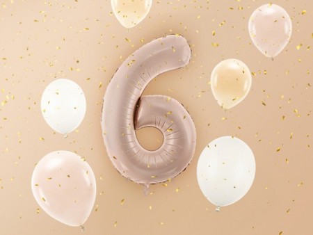 Ballon mylar Chiffre ''6''-...