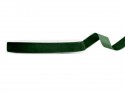 Ruban velours - vert bouteille - 15mm/10m