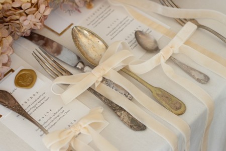 Ruban velours - beige -...