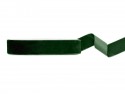 Ruban velours - vert bouteille - 25mm/10m
