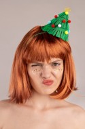 Serre -tete Sapin de Noël - vert