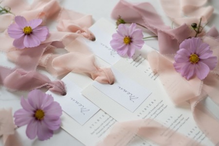 Ruban de chiffon - lilas -...