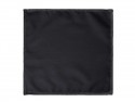 25 Serviettes de table en tissu - noir