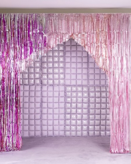 Rideau de ballons mylar...