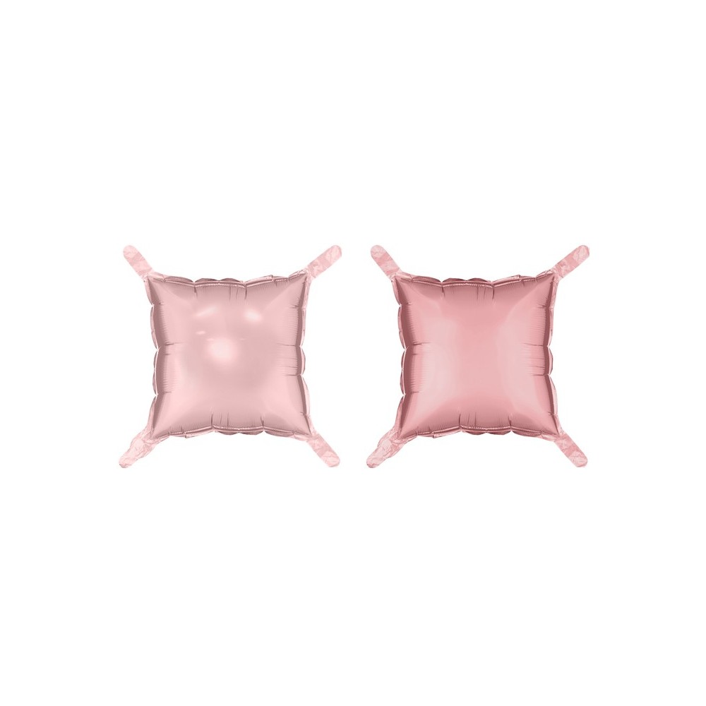 4 Rideau de ballons de baudruche double face - rose pâle