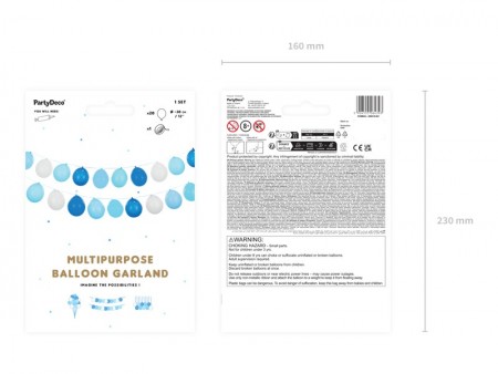 Guirlande de ballons 3en1-...