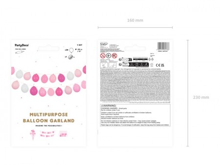 Guirlande de ballons 3en1-...