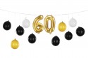 Guirlande de ballons 3en1 - 60e anniversaire
