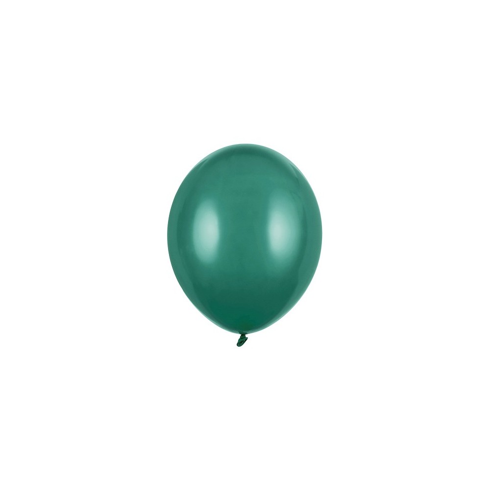 100 Ballons Strong 23 cm - vert bouteille pastel