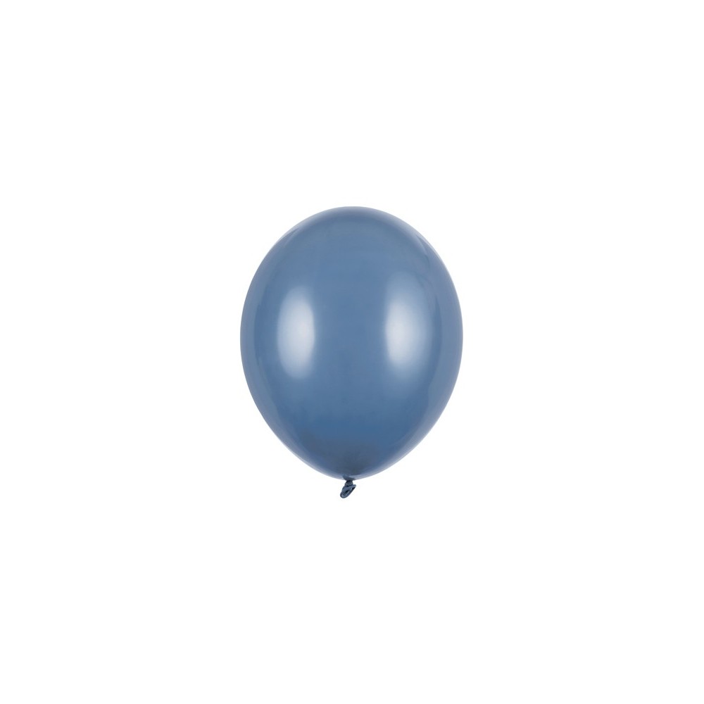 100 Ballons Strong 23 cm - bleu marine pastel