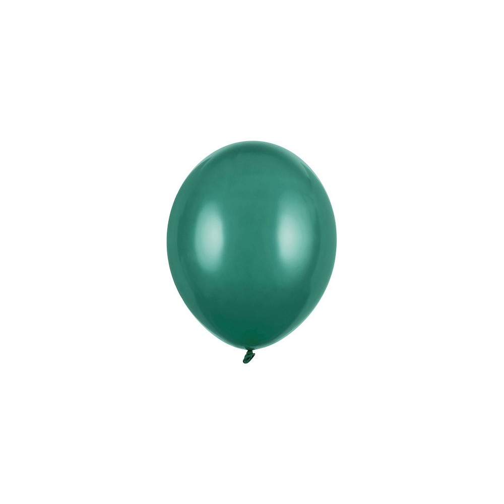 50 Ballons Strong 27 cm - vert bouteille pastel