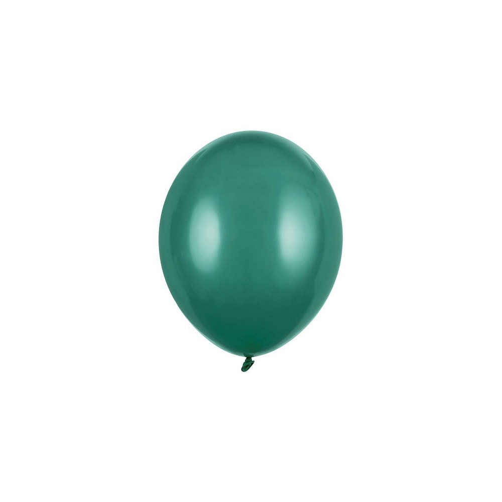 50 Ballons Strong 30 cm - vert bouteille pastel