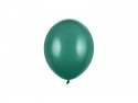100 Ballons Strong 12 cm - vert bouteille pastel