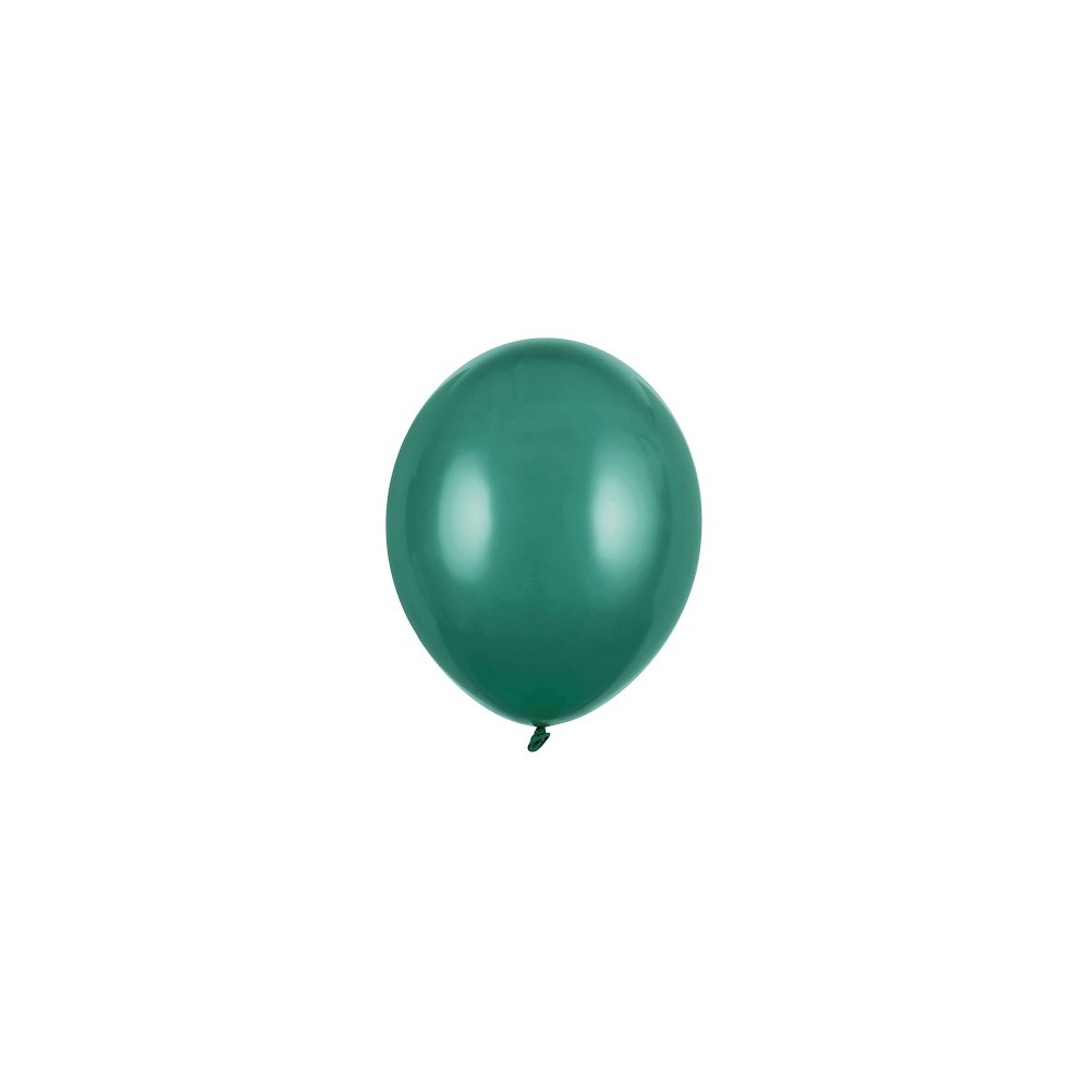 100 Ballons Strong 12 cm - vert bouteille pastel