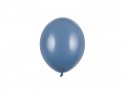 100 Ballons Strong 12 cm - bleu marine pastel