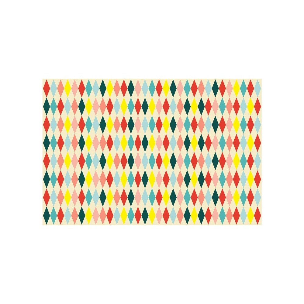 Nappe en papier Losanges