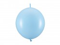 20 Ballons de liaison - 28cm - bleu pastel