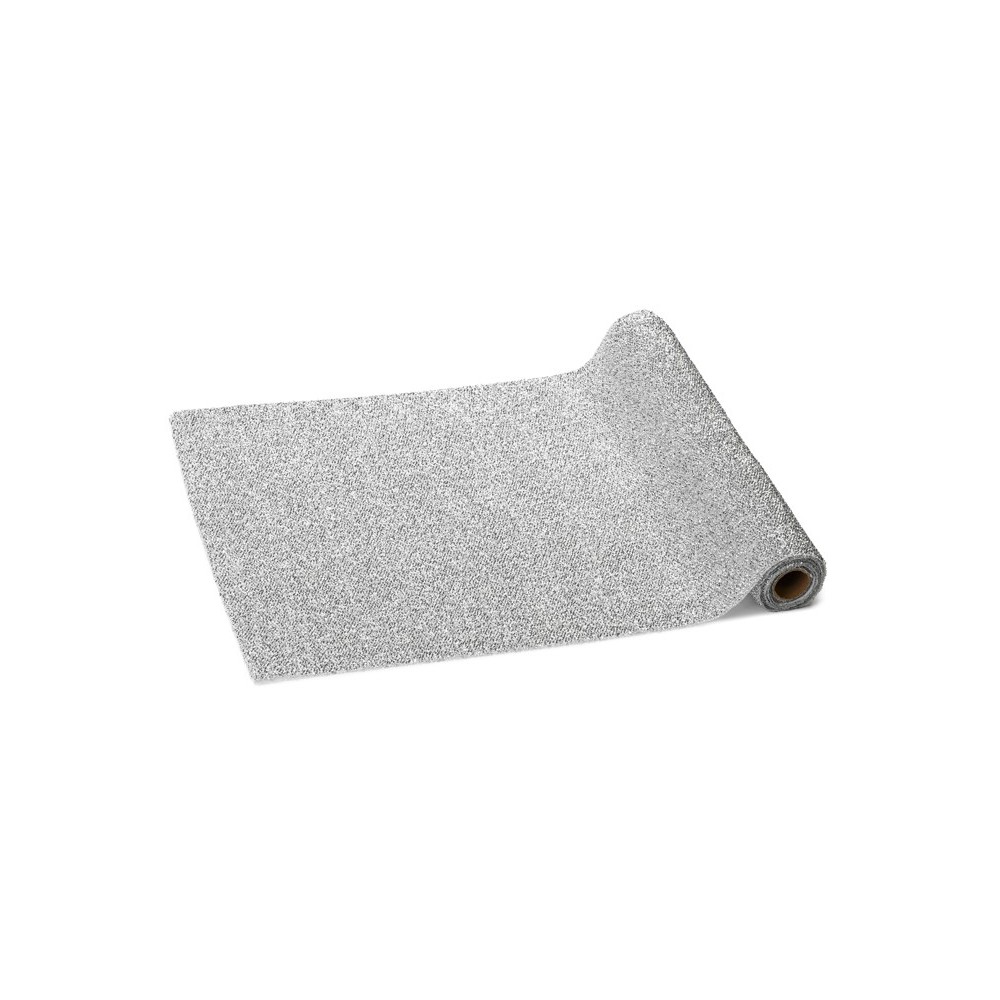 Chemin de table métallisé- argent