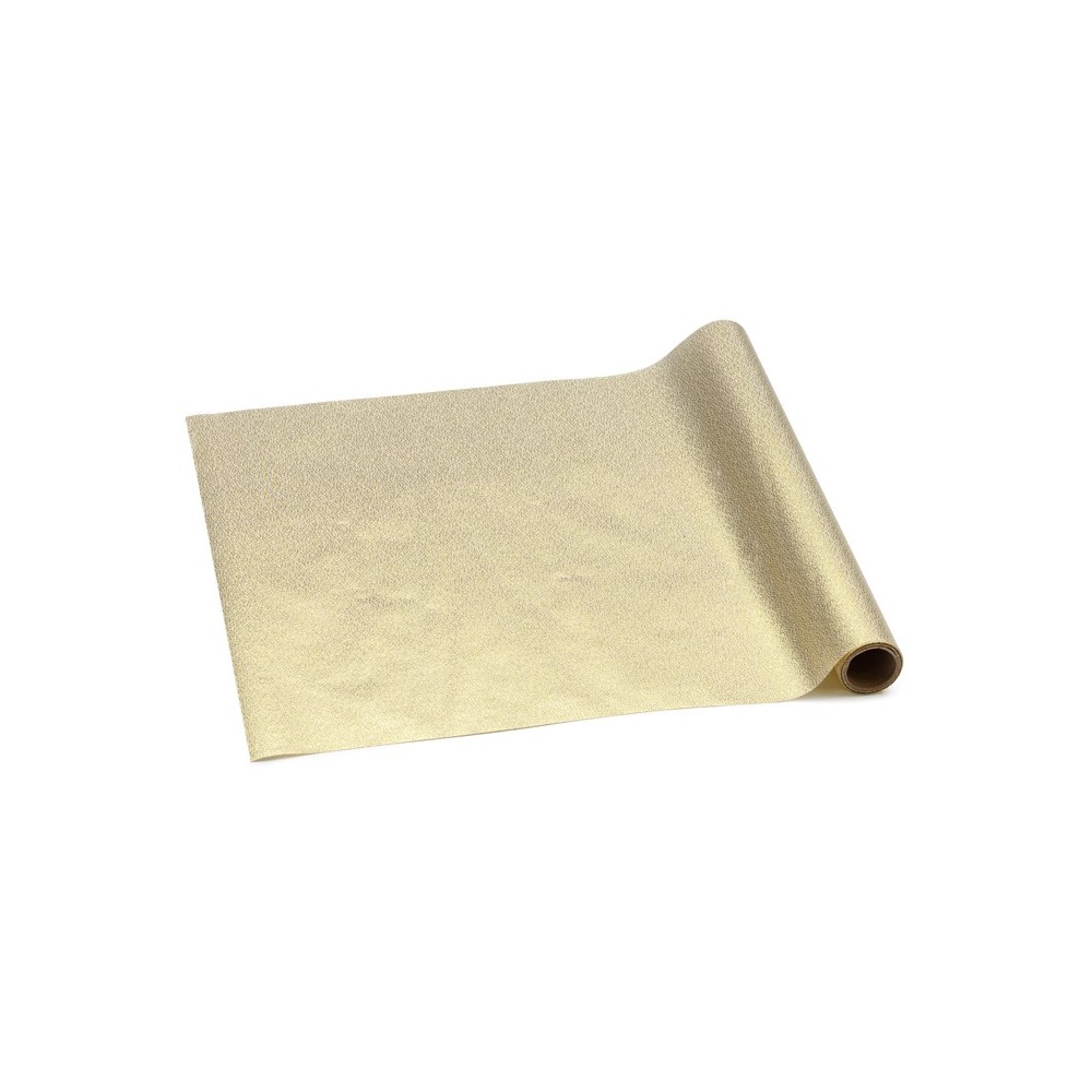 Chemin de table décoratif - or