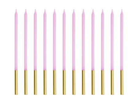 12 Bougies unies - violet