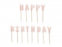 13 Bougies Happy Birthday - rose