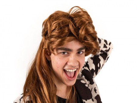 Perruque années 80- longs...