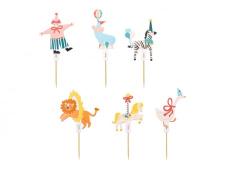6 Cake topper Cirque