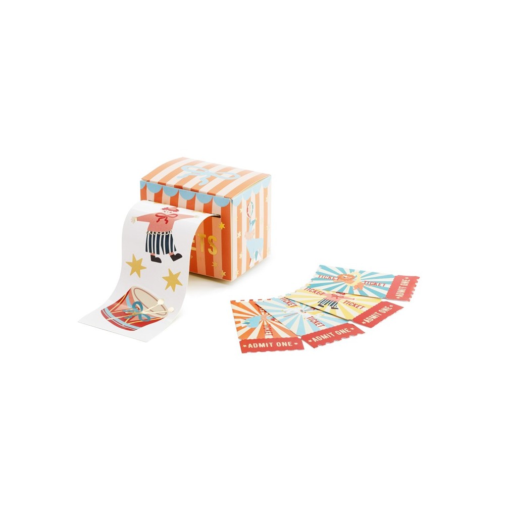 7 Autocollants Cirque