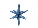 Ballon mylar 3D Etoile - 105cm - bleu marine