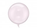 Ballon boule - 40cm - rose transparent