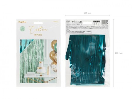 Rideau de fête - vert...