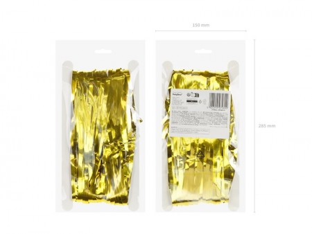 Rideau de fête - or brillant