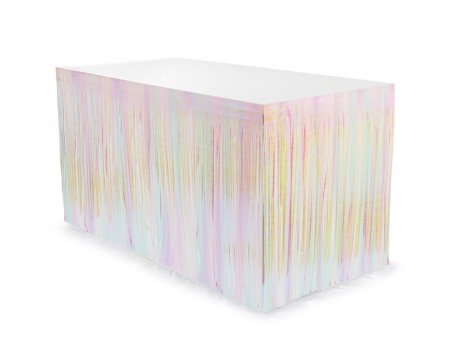 Jupe de table à franges -...