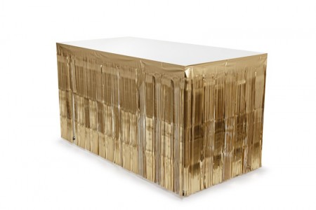 Jupe de table à franges -...