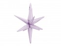 Ballon mylar 3D Etoile - 70cm - violet