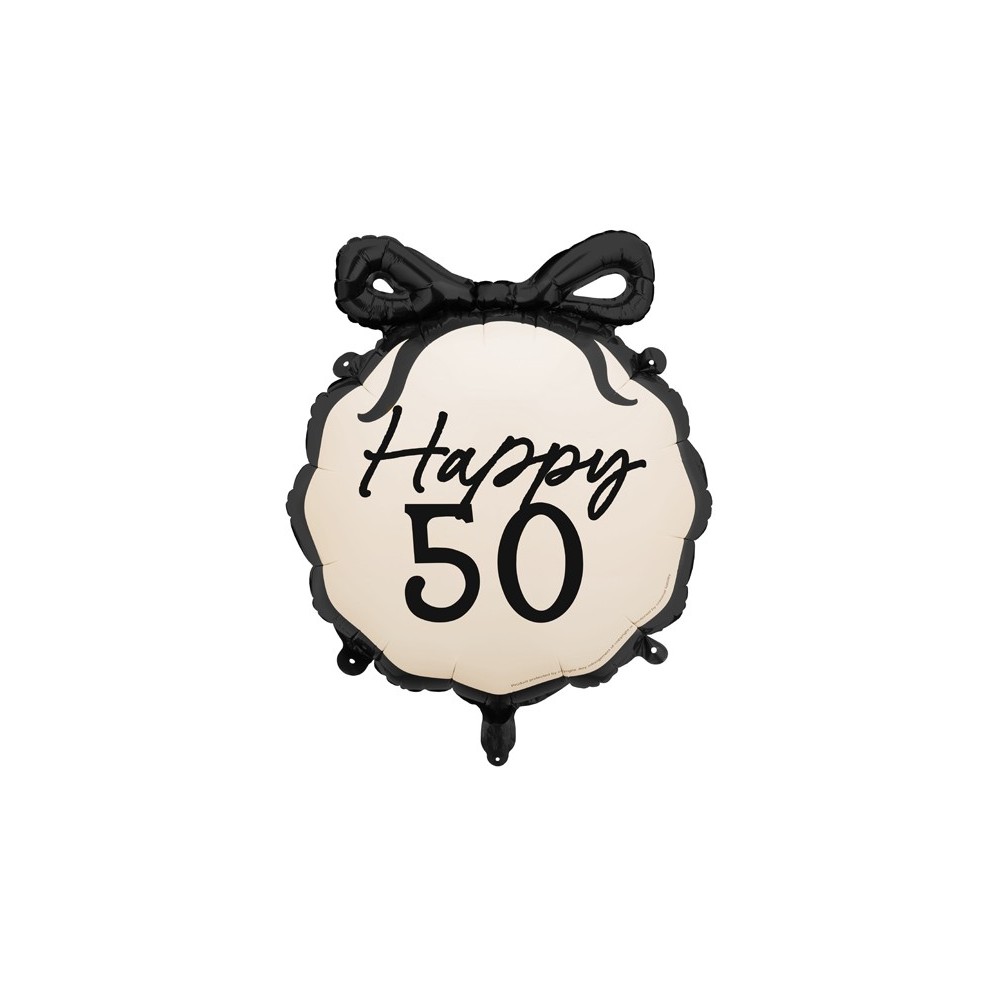 Ballon mylar Comprimé Happy ''50''