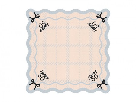 12 Serviettes Happy 50