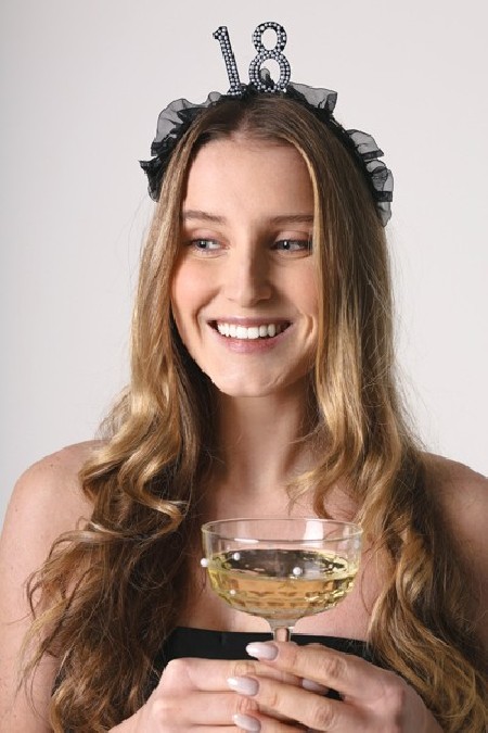 Bandeau '18' avec volant et...