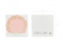 6 Set de table Ornement - vieux rose
