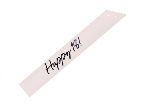 Echarpe Happy 18- crème