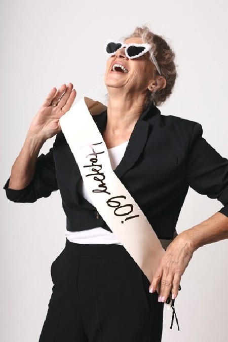 Echarpe Happy 60- crème