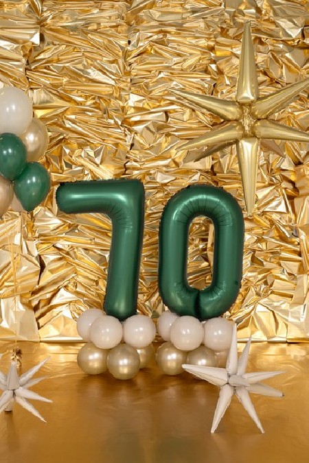 Ballon mylar Chiffre ''0''-...